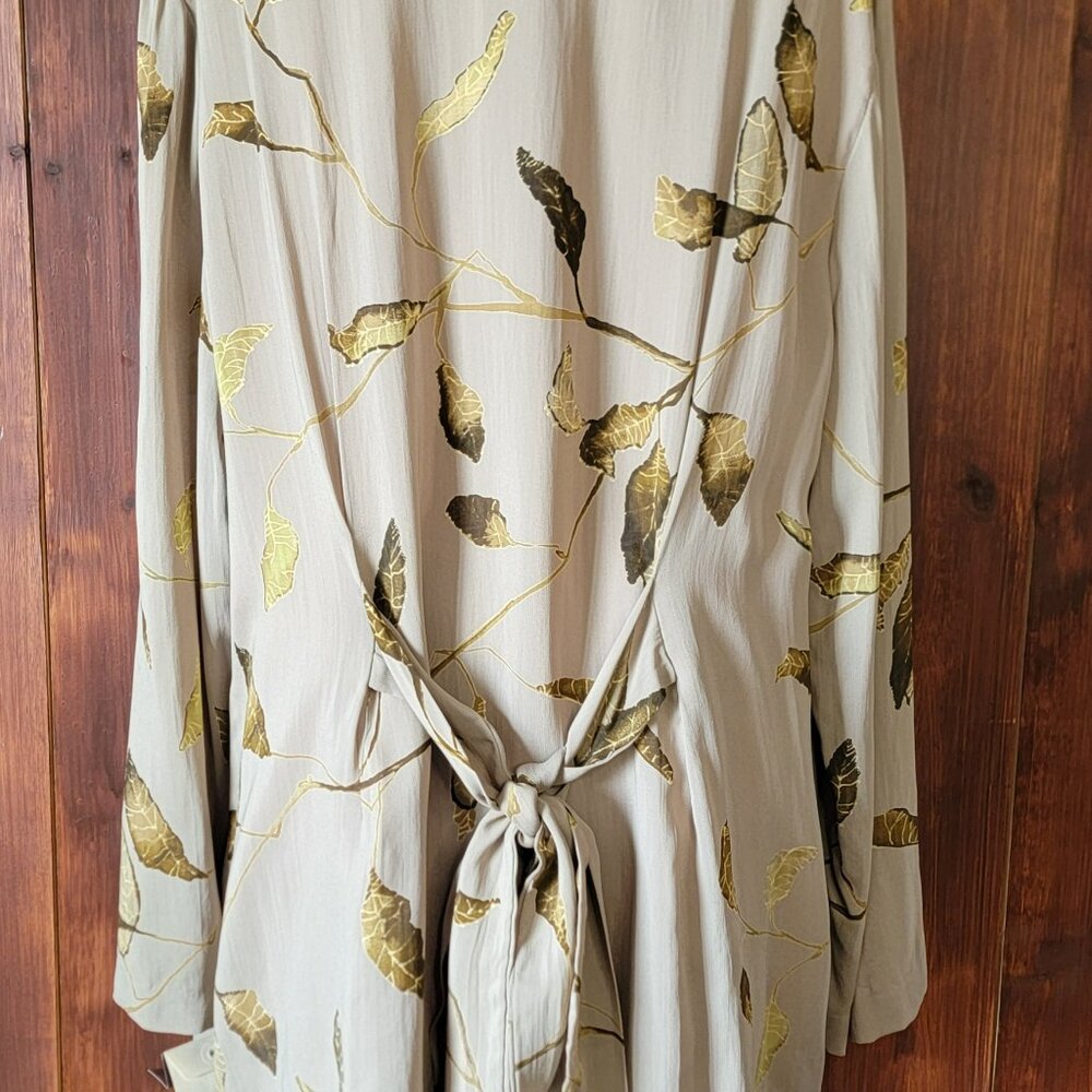 New Old Stock Russell Kemp 16 Taupe Gold Leaf Layering Jacket Deadstock USA Made - Picture 12 of 16